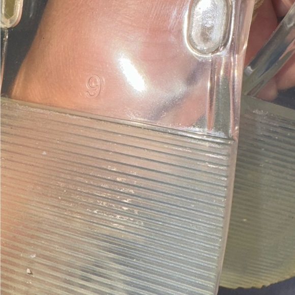 Tory Burch Mini Miller Clear Sandals - Picture 5 of 5